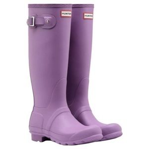 HUNTER | Women’s Tall Gloss Rain Boots Size 10